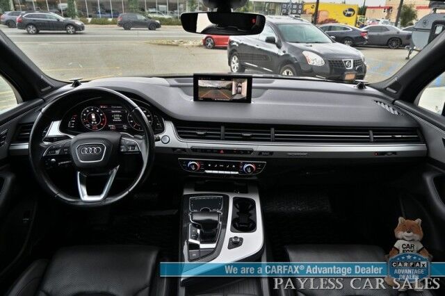 2017 Audi Q7 Prestige / S-Line / AWD / Heated & Cooled Leather Seats / Heated Steering Wheel / Navigation / Sunroof / Bang & Olufsen / HUD / 3rd Row / Seats 7 / Adaptive Cruise / Blind Spot Alert / Keyless Entry & Start / 1-Owner Anchorage AK