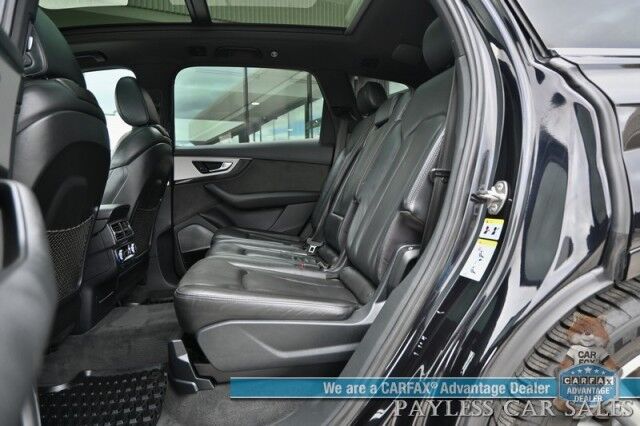 2017 Audi Q7 Prestige / S-Line / AWD / Heated & Cooled Leather Seats / Heated Steering Wheel / Navigation / Sunroof / Bang & Olufsen / HUD / 3rd Row / Seats 7 / Adaptive Cruise / Blind Spot Alert / Keyless Entry & Start / 1-Owner Anchorage AK