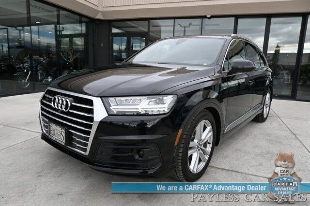 2017 Audi Q7 Prestige / S-Line / AWD / Heated & Cooled Leather Seats / Heated Steering Wheel / Navigation / Sunroof / Bang & Olufsen / HUD / 3rd Row / Seats 7 / Adaptive Cruise / Blind Spot Alert / Keyless Entry & Start / 1-Owner Anchorage AK