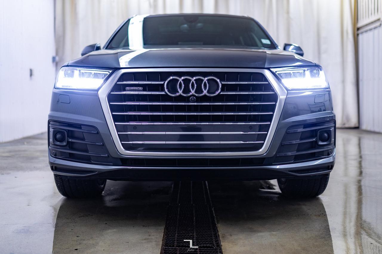 2017 Audi Q7 Quattro Technik S-Line Leather Roof Nav BCam Red Deer AB