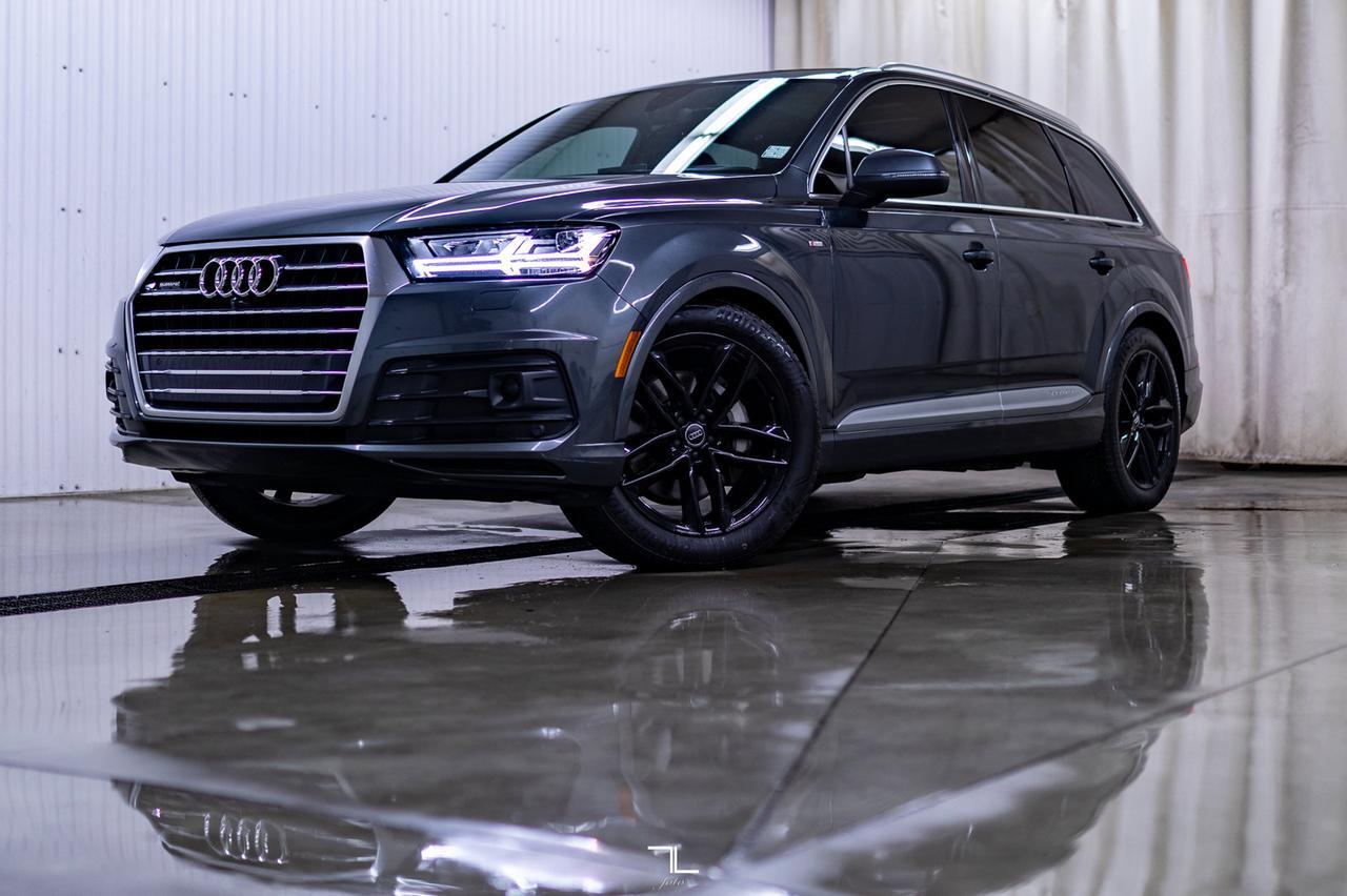 2017 Audi Q7 Quattro Technik S-Line Leather Roof Nav BCam Red Deer AB