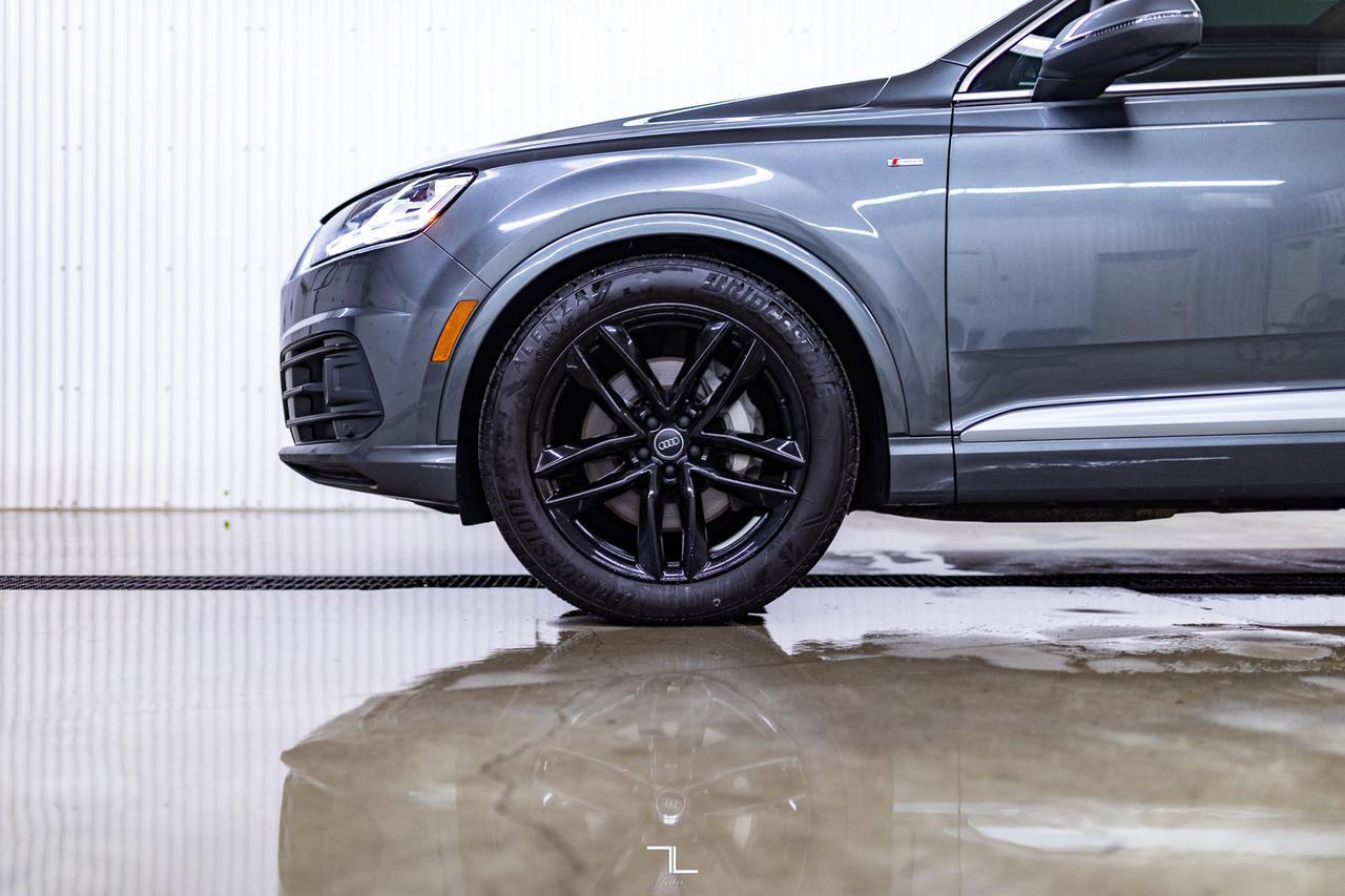 2017 Audi Q7 Quattro Technik S-Line Leather Roof Nav BCam Red Deer AB