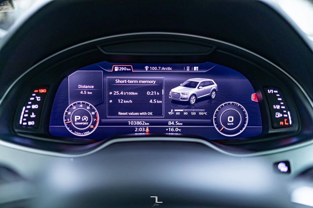 2017 Audi Q7 Quattro Technik S-Line Leather Roof Nav BCam Red Deer AB