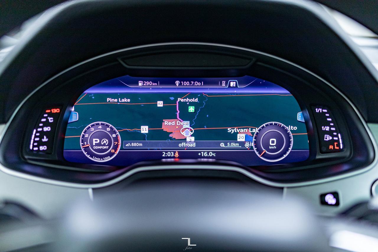 2017 Audi Q7 Quattro Technik S-Line Leather Roof Nav BCam Red Deer AB