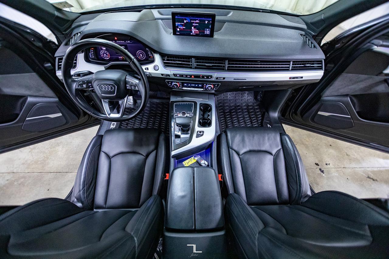 2017 Audi Q7 Quattro Technik S-Line Leather Roof Nav BCam Red Deer AB