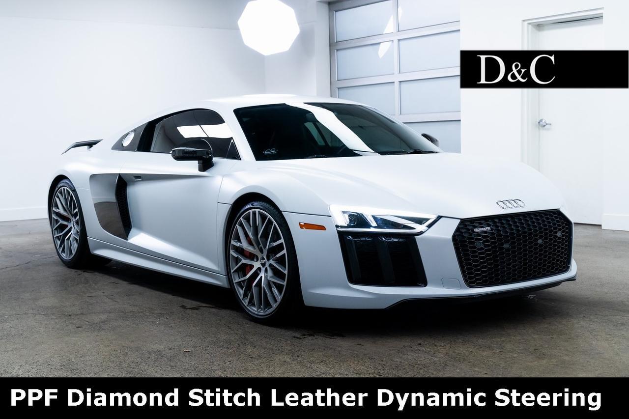 2017 Audi R8 5.2 Plus PPF Diamond Stitch Leather Dynamic Steering