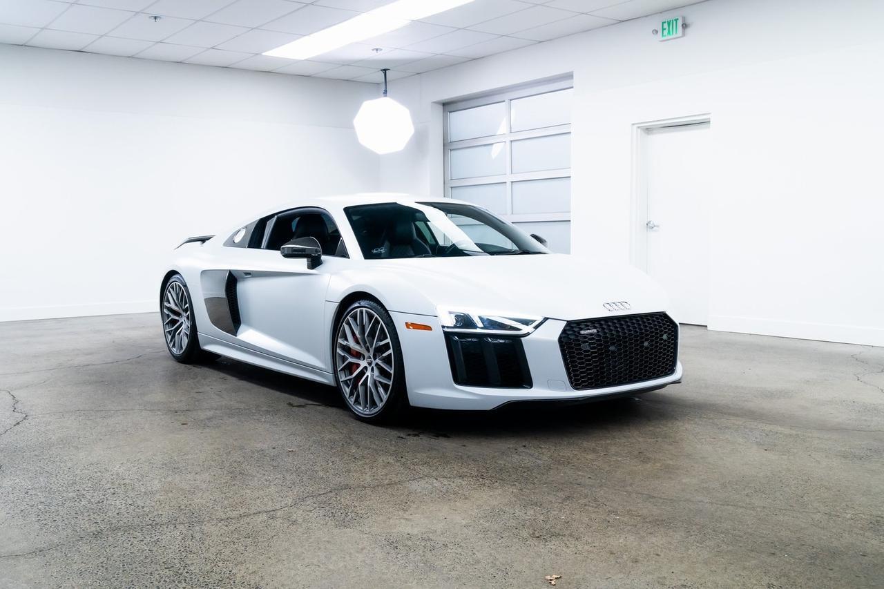 2017 Audi R8 5.2 Plus PPF Diamond Stitch Leather Dynamic Steering Portland OR