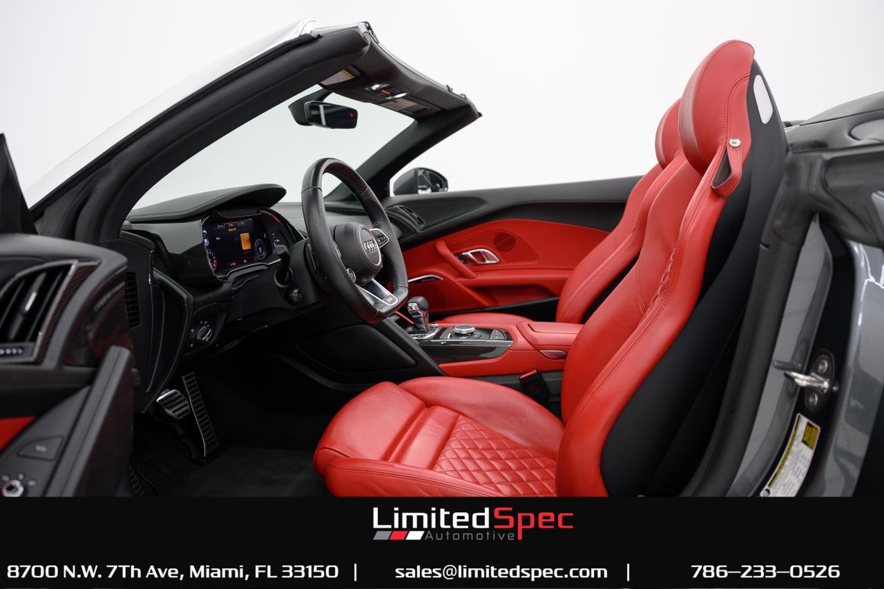 2017 Audi R8 V10 Spyder Convertible 2D Miami FL