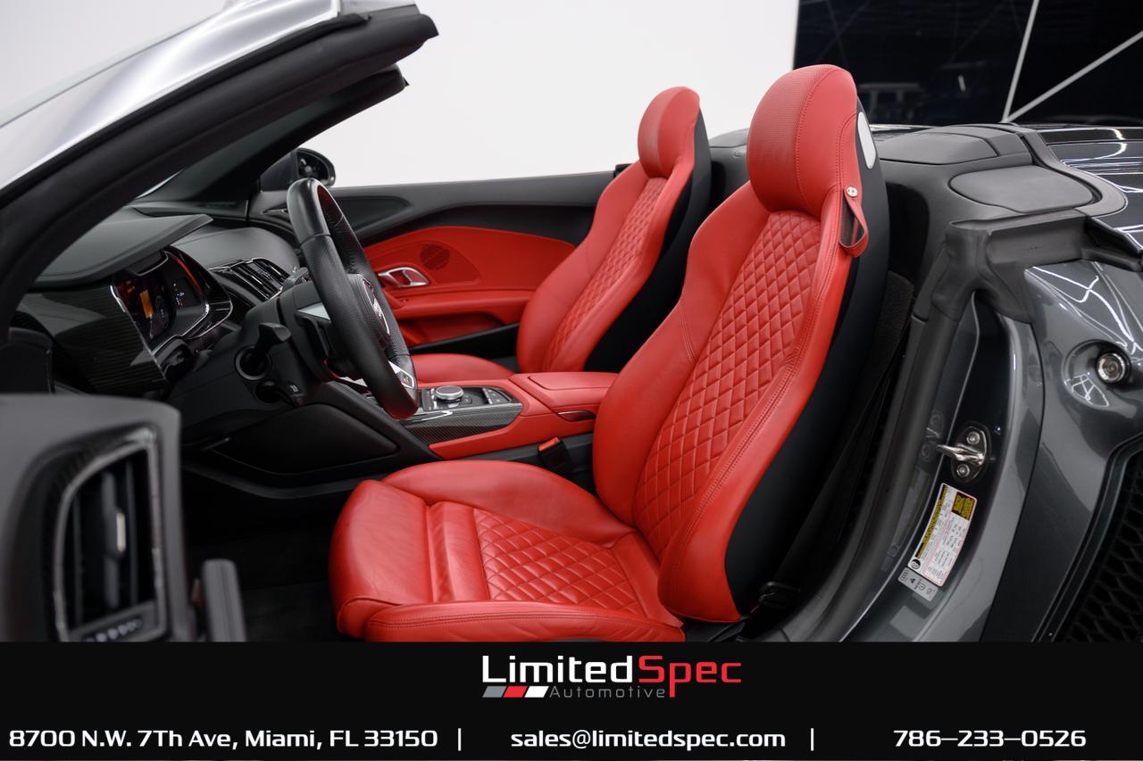 2017 Audi R8 V10 Spyder Convertible 2D Miami FL