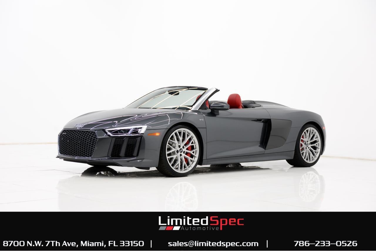 2017 Audi R8 V10 Spyder Convertible 2D Miami FL