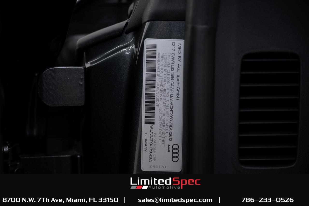 2017 Audi R8 V10 Spyder Convertible 2D Miami FL