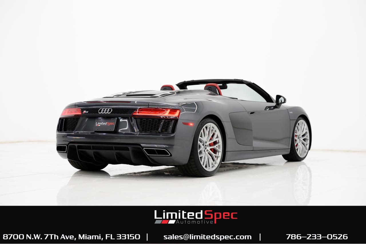2017 Audi R8 V10 Spyder Convertible 2D Miami FL