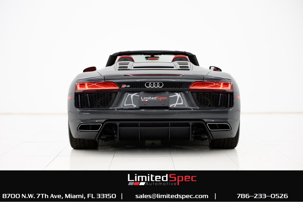2017 Audi R8 V10 Spyder Convertible 2D Miami FL