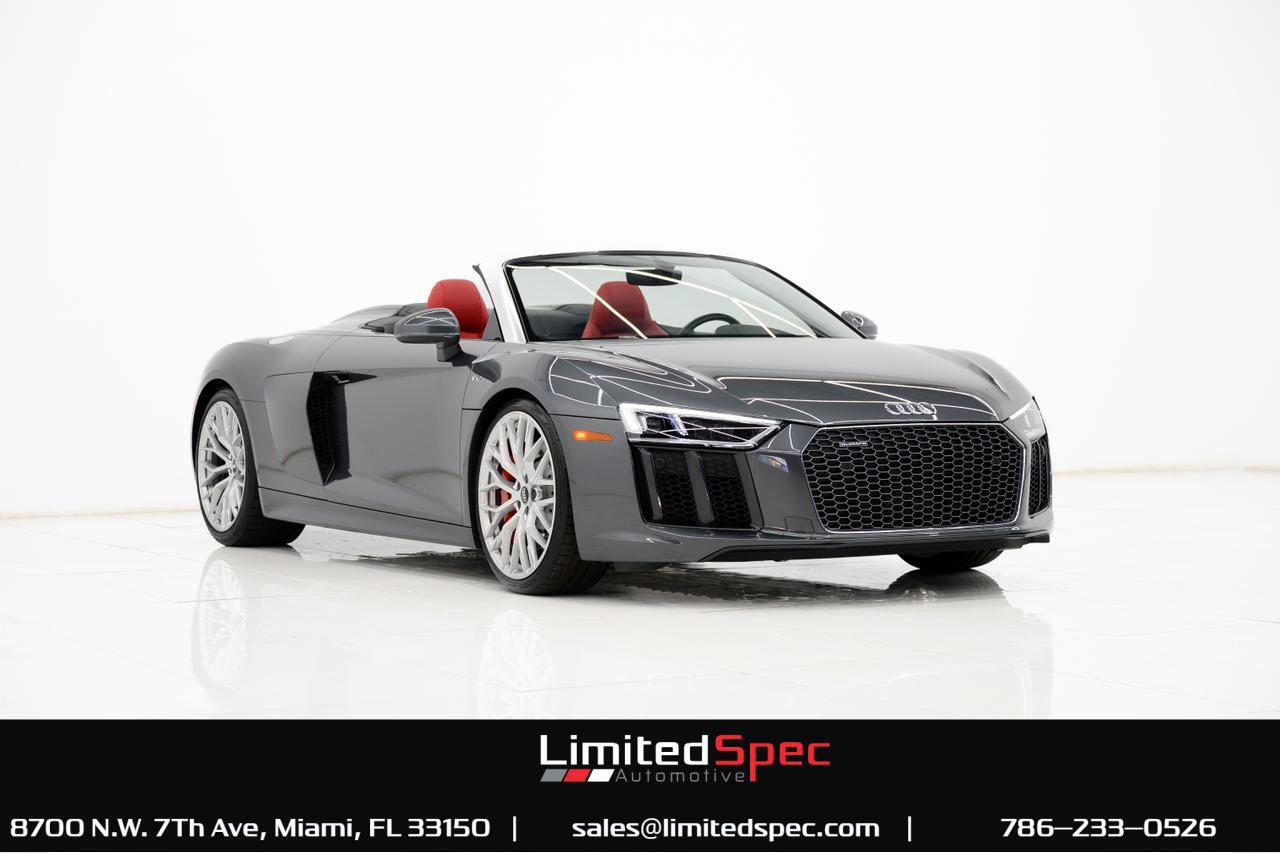 2017 Audi R8 V10 Spyder Convertible 2D Miami FL