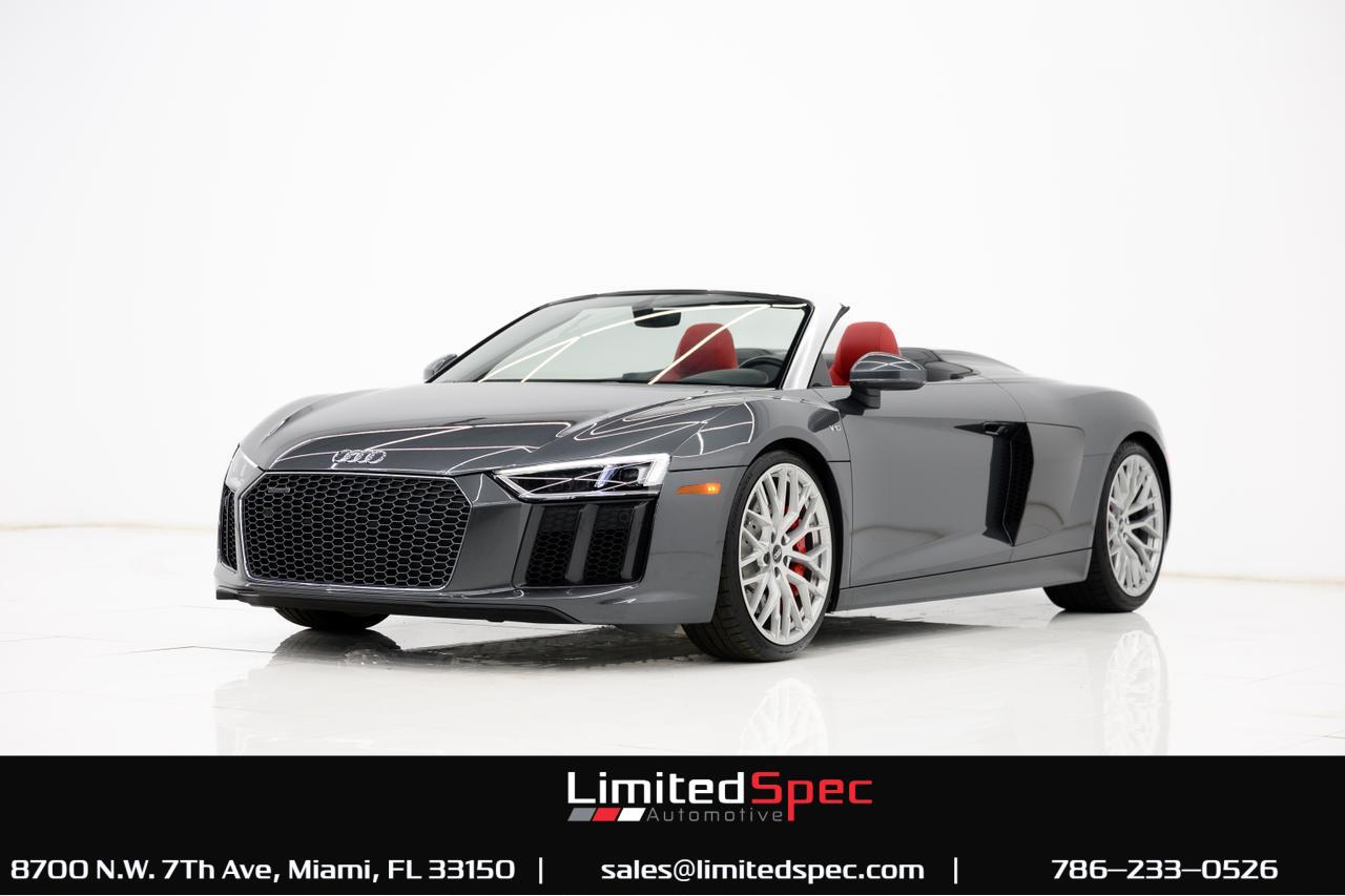 2017 Audi R8 V10 Spyder Convertible 2D Miami FL
