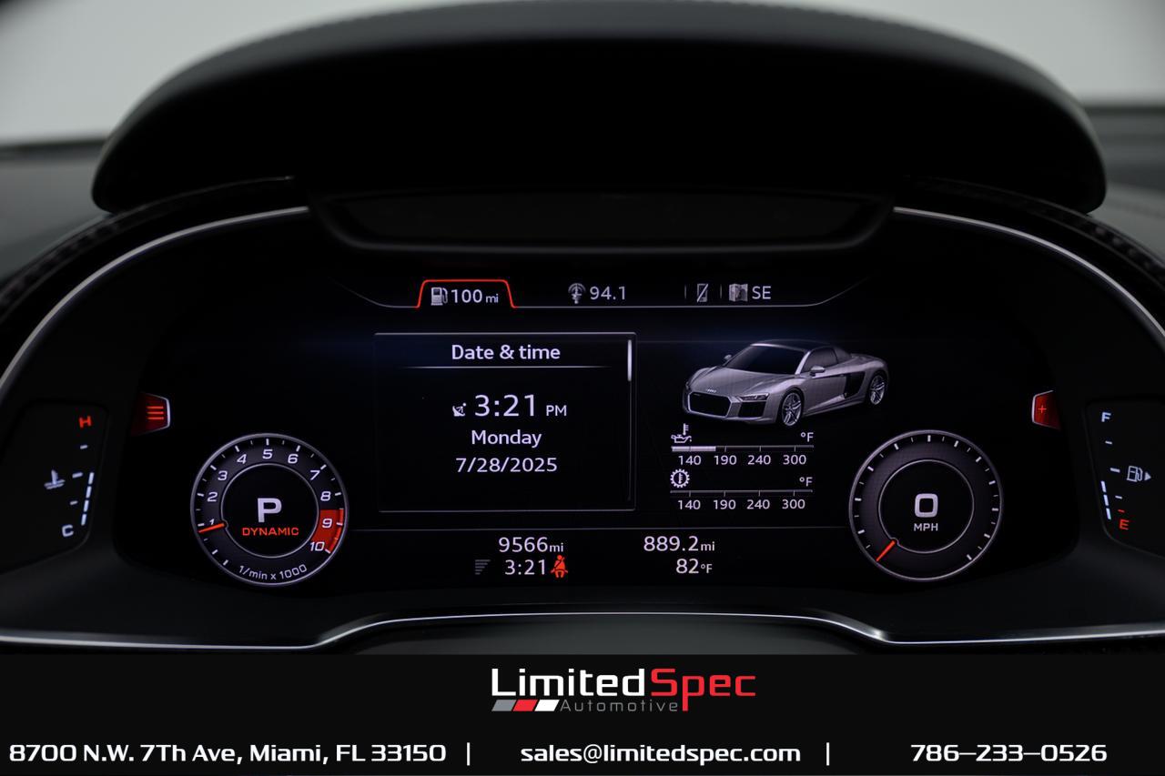2017 Audi R8 V10 Spyder Convertible 2D Miami FL