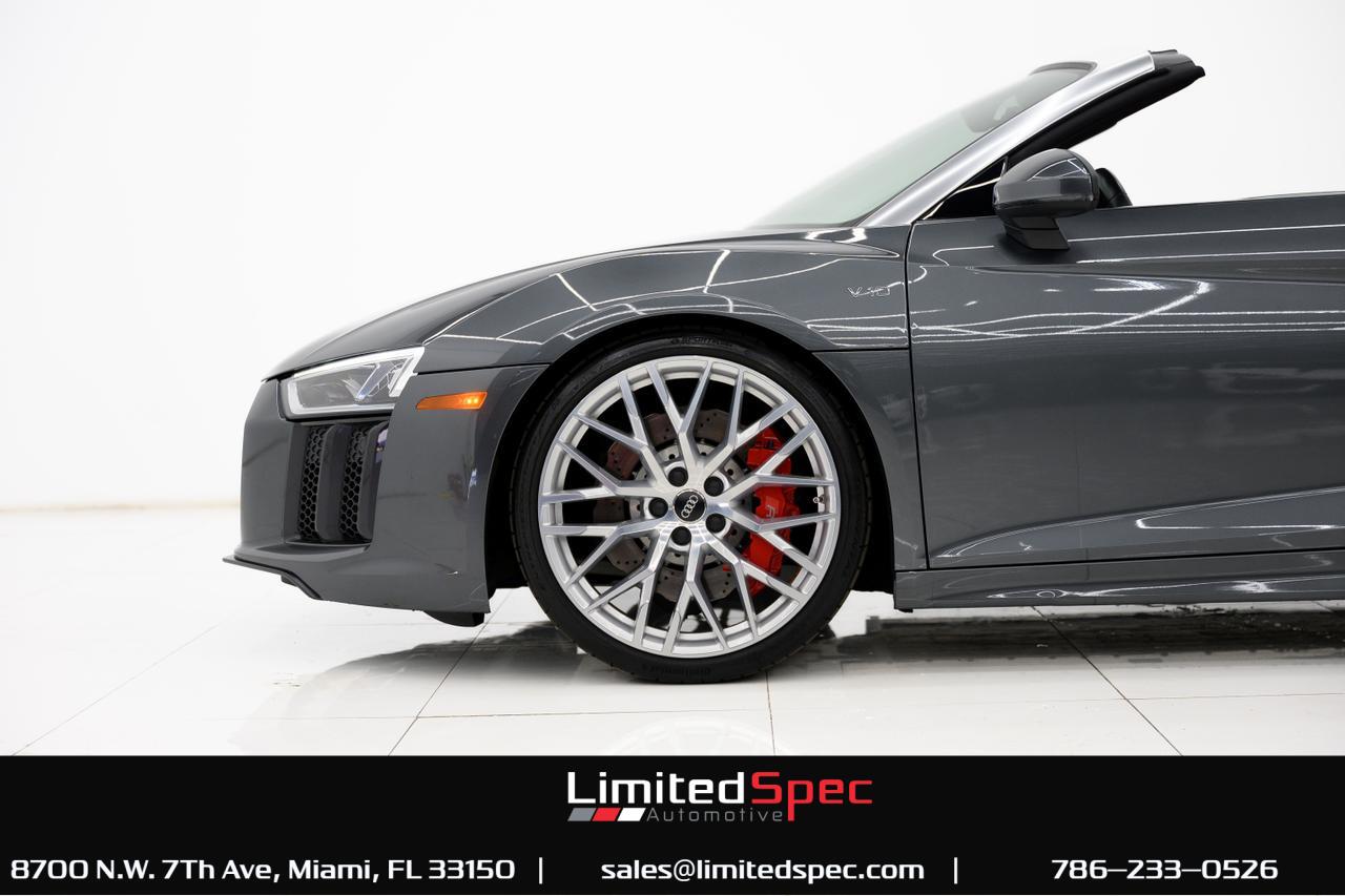 2017 Audi R8 V10 Spyder Convertible 2D Miami FL