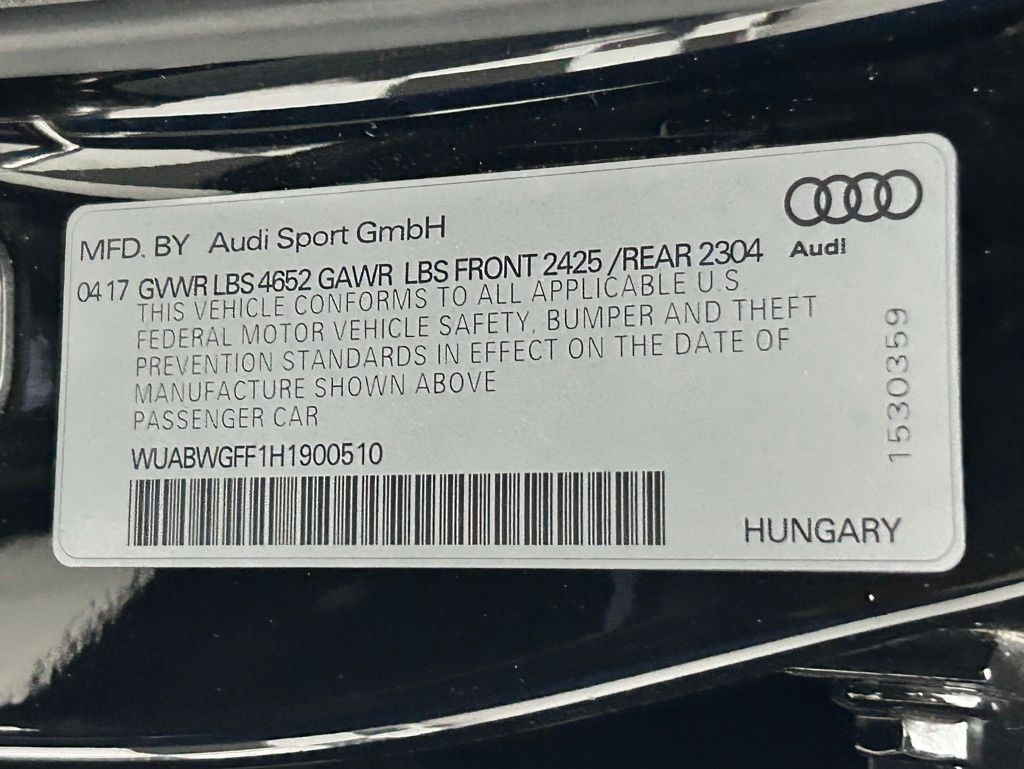 2017 Audi RS 3 2.5T Portland OR