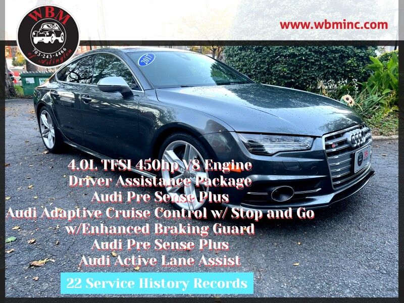 2017 Audi S7 4.0T 4.0T quattro Prestige AWD S tronic