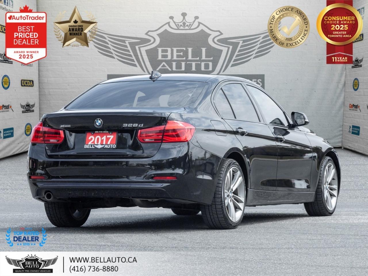 2017 BMW 3 Series 328d xDrive | DIESEL | NAVI | B.CAM | SUNROOF | REDLTHR | MMRYSEATS Toronto ON