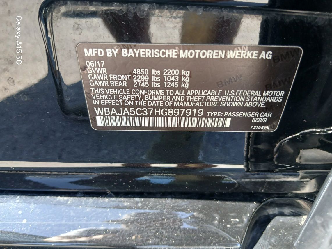 2017 BMW 5 Series 530i Sedan 4D Maitland FL