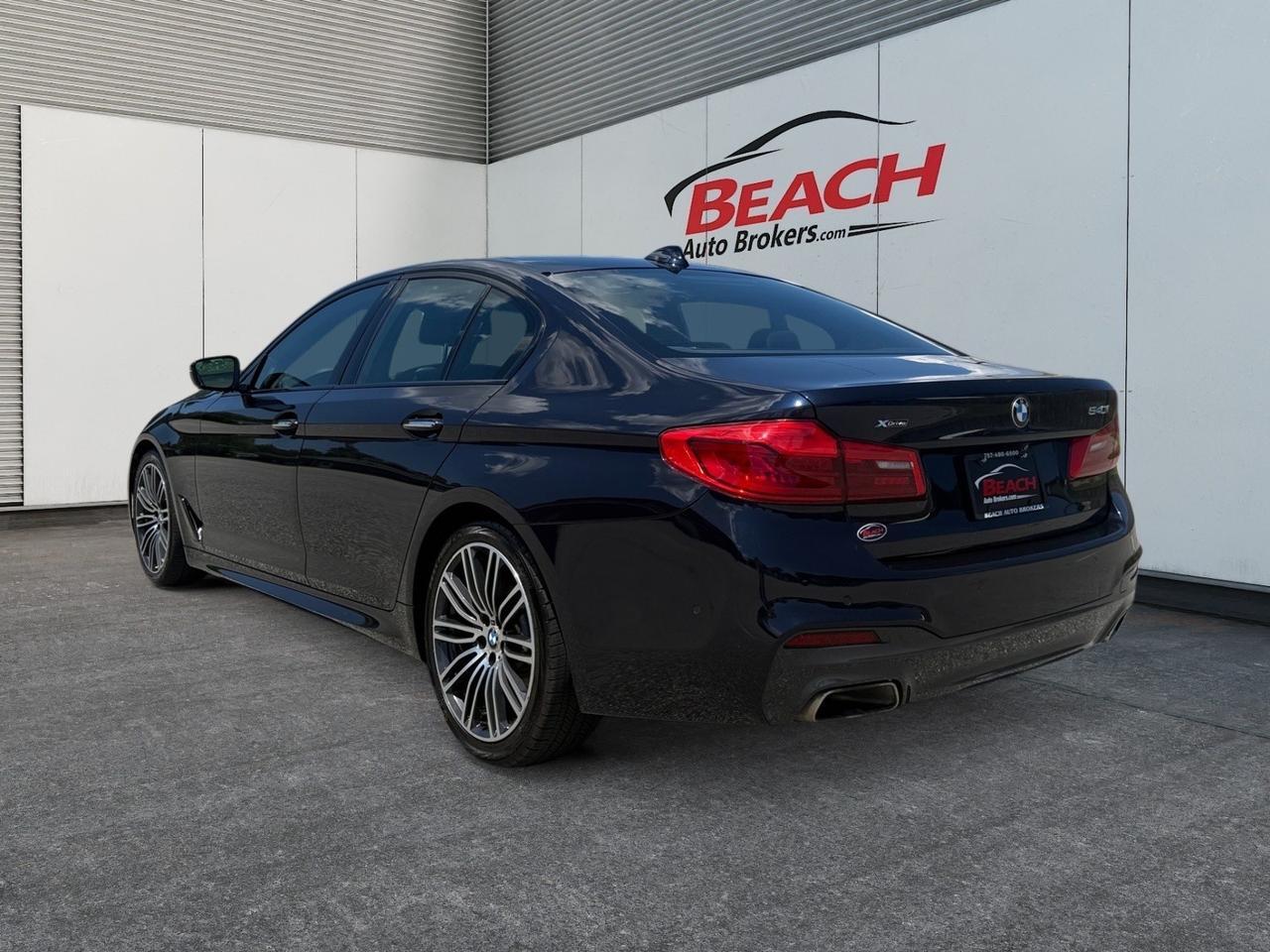 2017 BMW 5 Series 540i xDrive, HEATED SEATS, SUNROOF, BLUETOOTH, POWER/HEATED MIRRORS, POWER FOLDING MIRRORS, REMOTE KEYLESS ENTRY, NAVIGATION, BACKUP CAMERA, MAKE THIS BMW YOURS TODAY! Norfolk VA