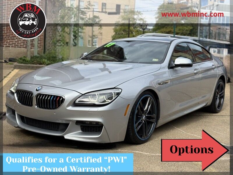 2017 BMW 6 Series 640i Gran Coupe RWD