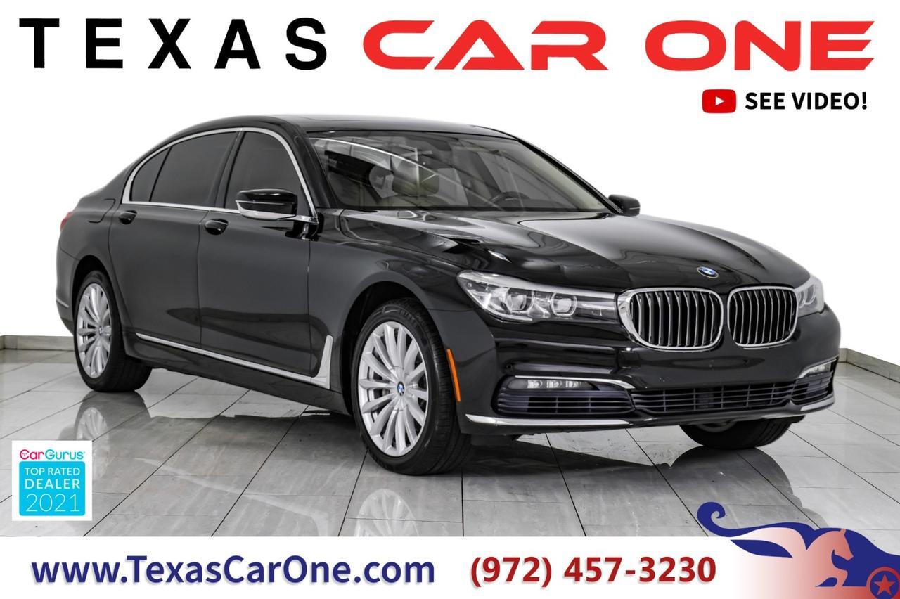 2017 BMW 740i xDrive AWD BLIND SPOT ASSIST SUNROOF LEATHER HEATED SEATS REAR CAMERA KEYLESS START BLUETOOTH