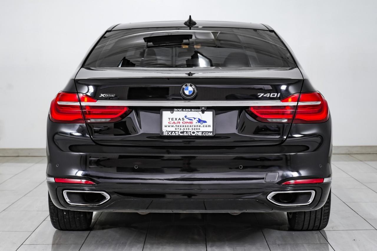 2017 BMW 740i xDrive AWD BLIND SPOT ASSIST SUNROOF LEATHER HEATED SEATS REAR CAMERA KEYLESS START BLUETOOTH Carrollton TX