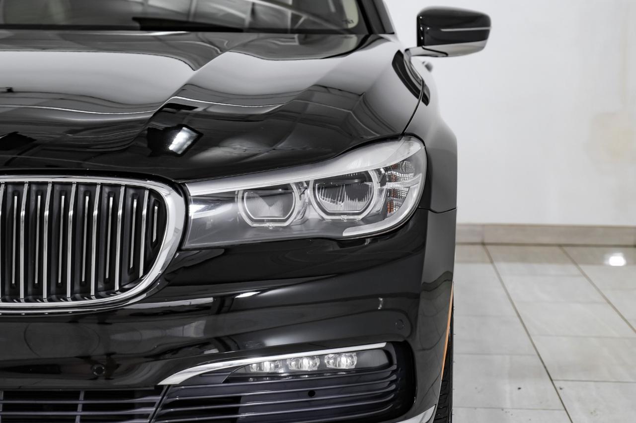 2017 BMW 740i xDrive AWD SUNROOF LEATHER HEATED SEATS REAR CAMERA KEYLESS START BLUETOOTH PADDLE SHIFTERS Carrollton TX