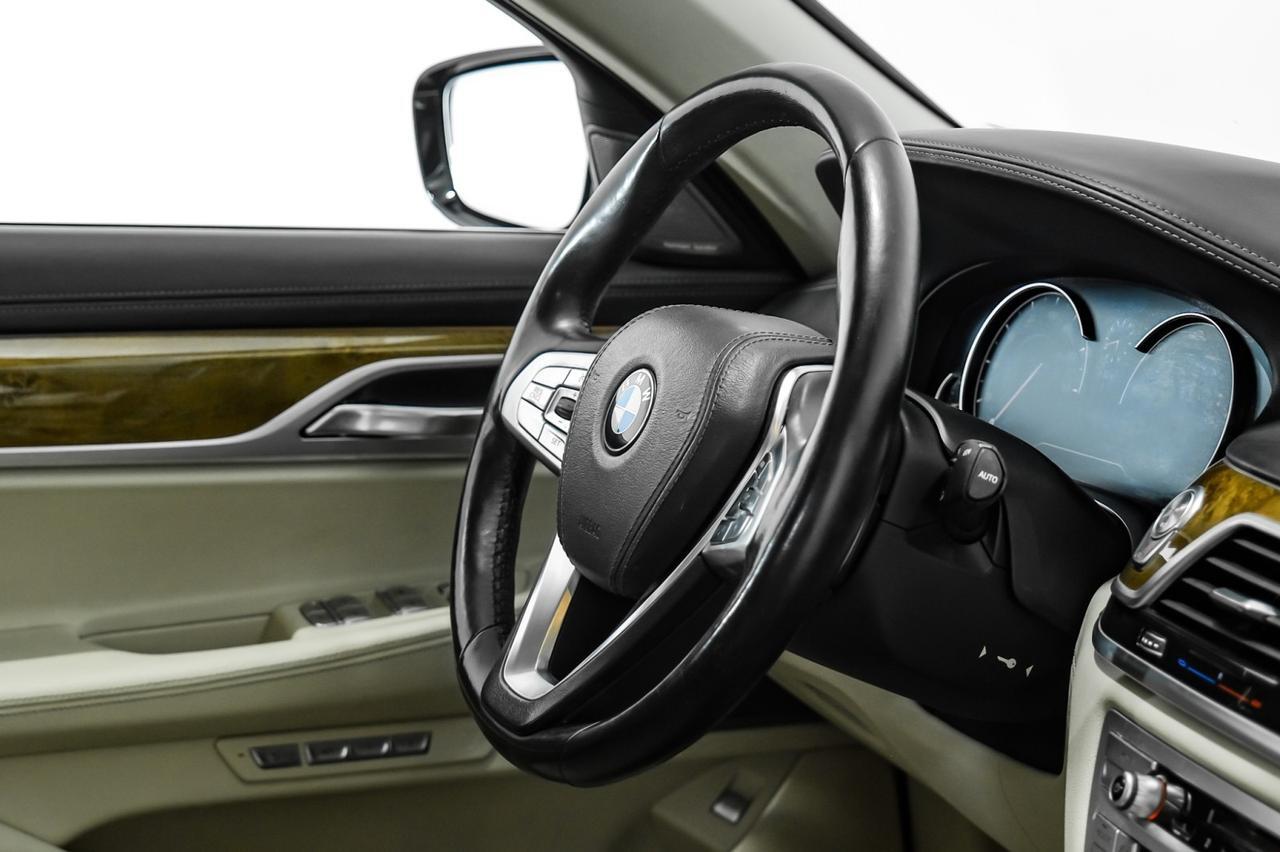 2017 BMW 740i xDrive AWD SUNROOF LEATHER HEATED SEATS REAR CAMERA KEYLESS START BLUETOOTH PADDLE SHIFTERS Carrollton TX