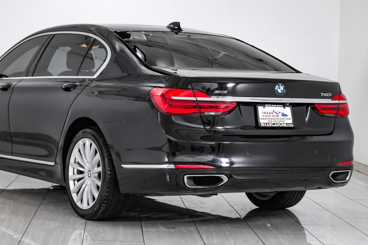 2017 BMW 740i xDrive AWD SUNROOF LEATHER HEATED SEATS REAR CAMERA KEYLESS START BLUETOOTH PADDLE SHIFTERS Carrollton TX