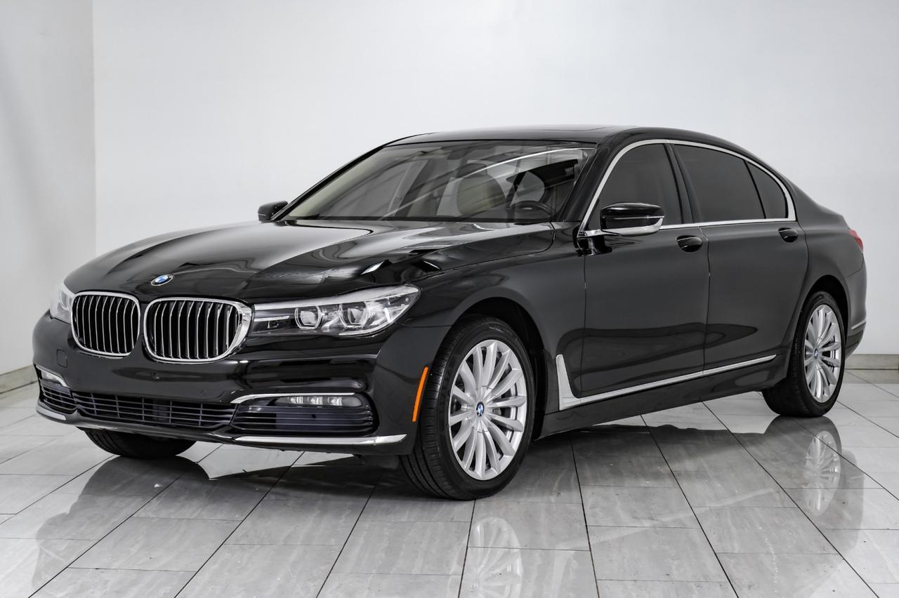 2017 BMW 740i xDrive AWD SUNROOF LEATHER HEATED SEATS REAR CAMERA KEYLESS START BLUETOOTH PADDLE SHIFTERS Carrollton TX