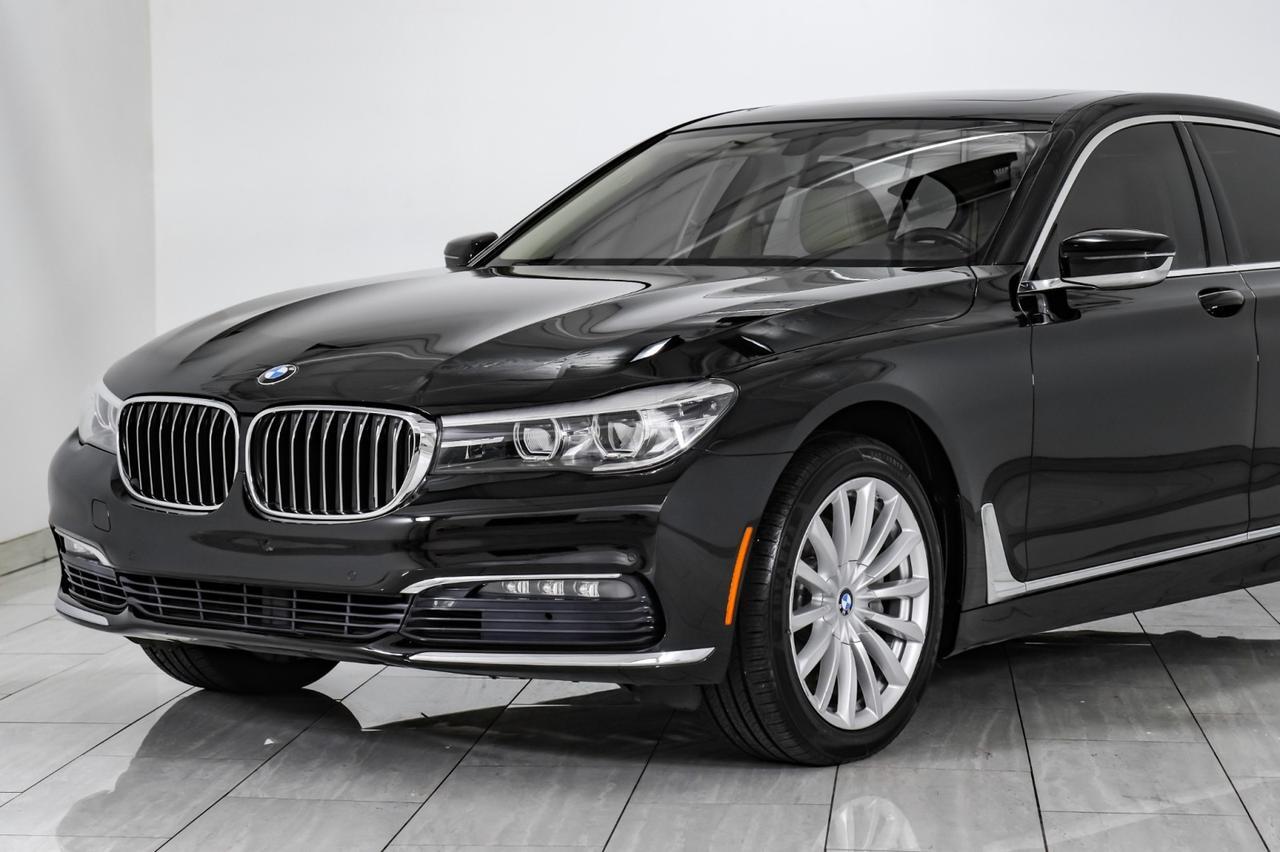 2017 BMW 740i xDrive AWD SUNROOF LEATHER HEATED SEATS REAR CAMERA KEYLESS START BLUETOOTH PADDLE SHIFTERS Carrollton TX