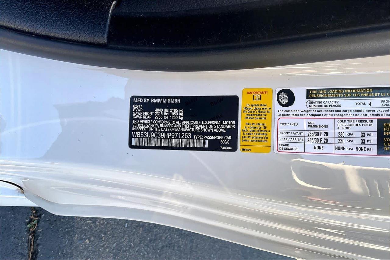 2017 BMW M4 Roseville CA