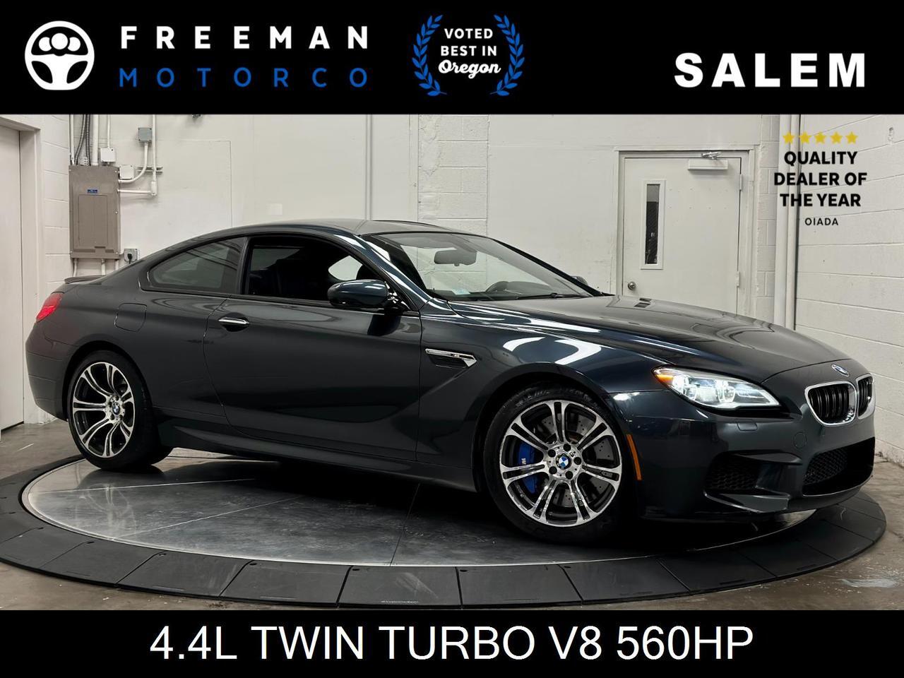 Used 2017 BMW M6 Executive Pack Only 60K Miles Heads Up Display Bang And Olufsen Sound Idrive