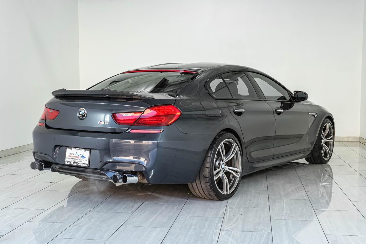 2017 BMW M6 Gran Coupe DRIVER ASSIST PLUS EXECUTIVE PKG HEADUP DISPLAY BLIND SPOT ASSIS Carrollton TX