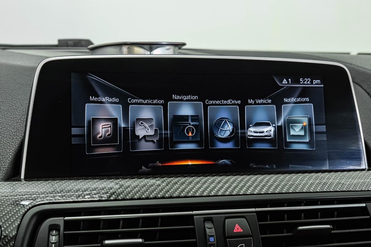 2017 BMW M6 Gran Coupe DRIVER ASSIST PLUS EXECUTIVE PKG HEADUP DISPLAY BLIND SPOT ASSIS Carrollton TX