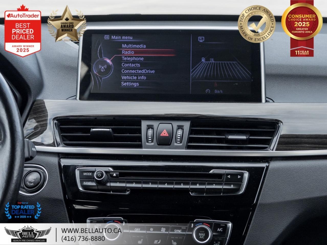 2017 BMW X1 xDrive28i | B.CAM | PANO| HTD MMRY SEAT | WOODTRIM | NOACCIDENT Toronto ON