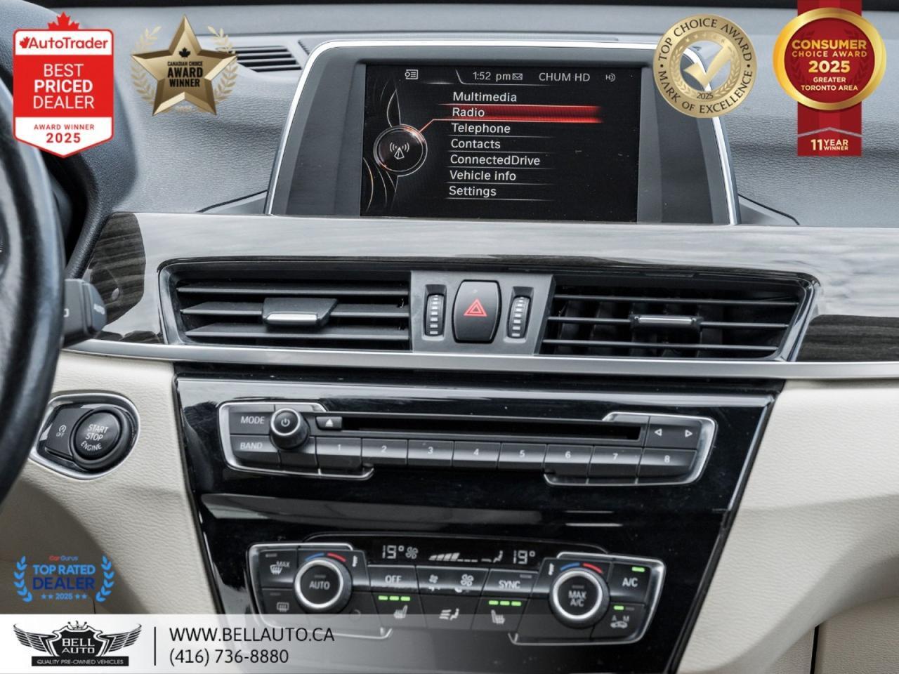 2017 BMW X1 xDrive28i | PANO | B.CAM | PDC | LTHR | WOODTRIM | NOACCIDENT Toronto ON