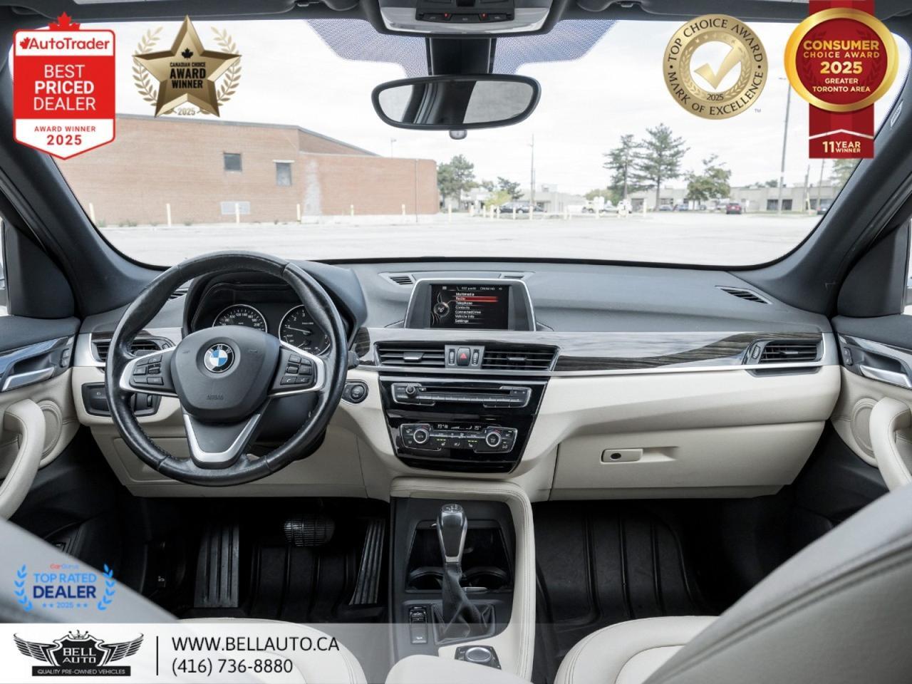 2017 BMW X1 xDrive28i PANO B.CAM PDC LTHR WOODTRIM NOACCIDENT Toronto ON