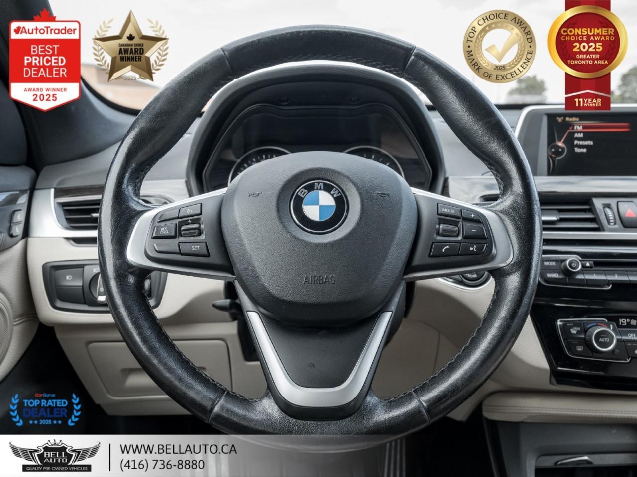 2017 BMW X1 xDrive28i PANO B.CAM PDC LTHR WOODTRIM NOACCIDENT Toronto ON