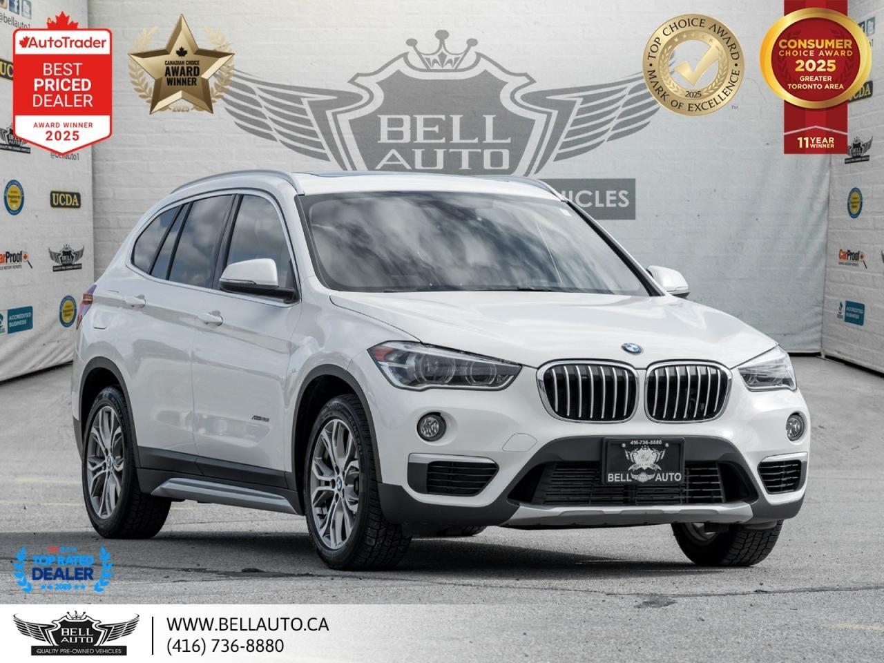 2017 BMW X1 xDrive28i PANO B.CAM PDC LTHR WOODTRIM NOACCIDENT Toronto ON