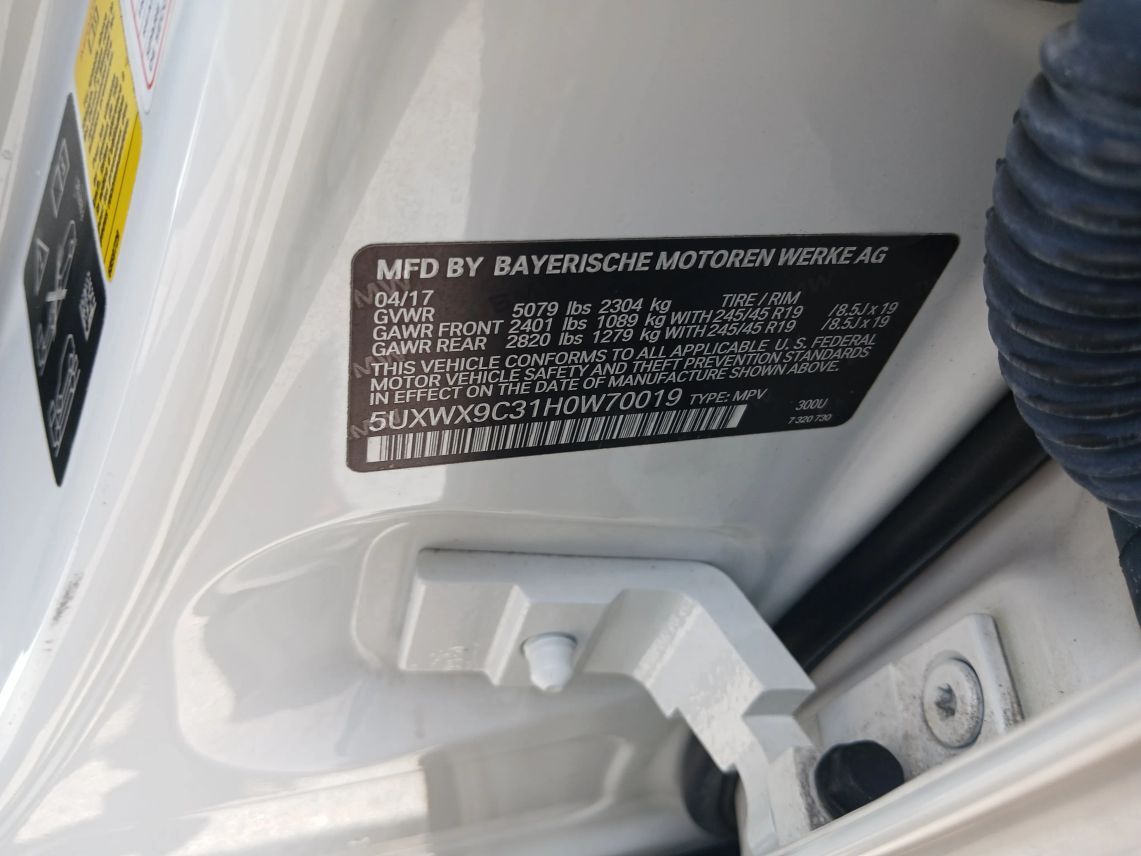 2017 BMW X3 xDrive28i Sport Utility 4D Maitland FL