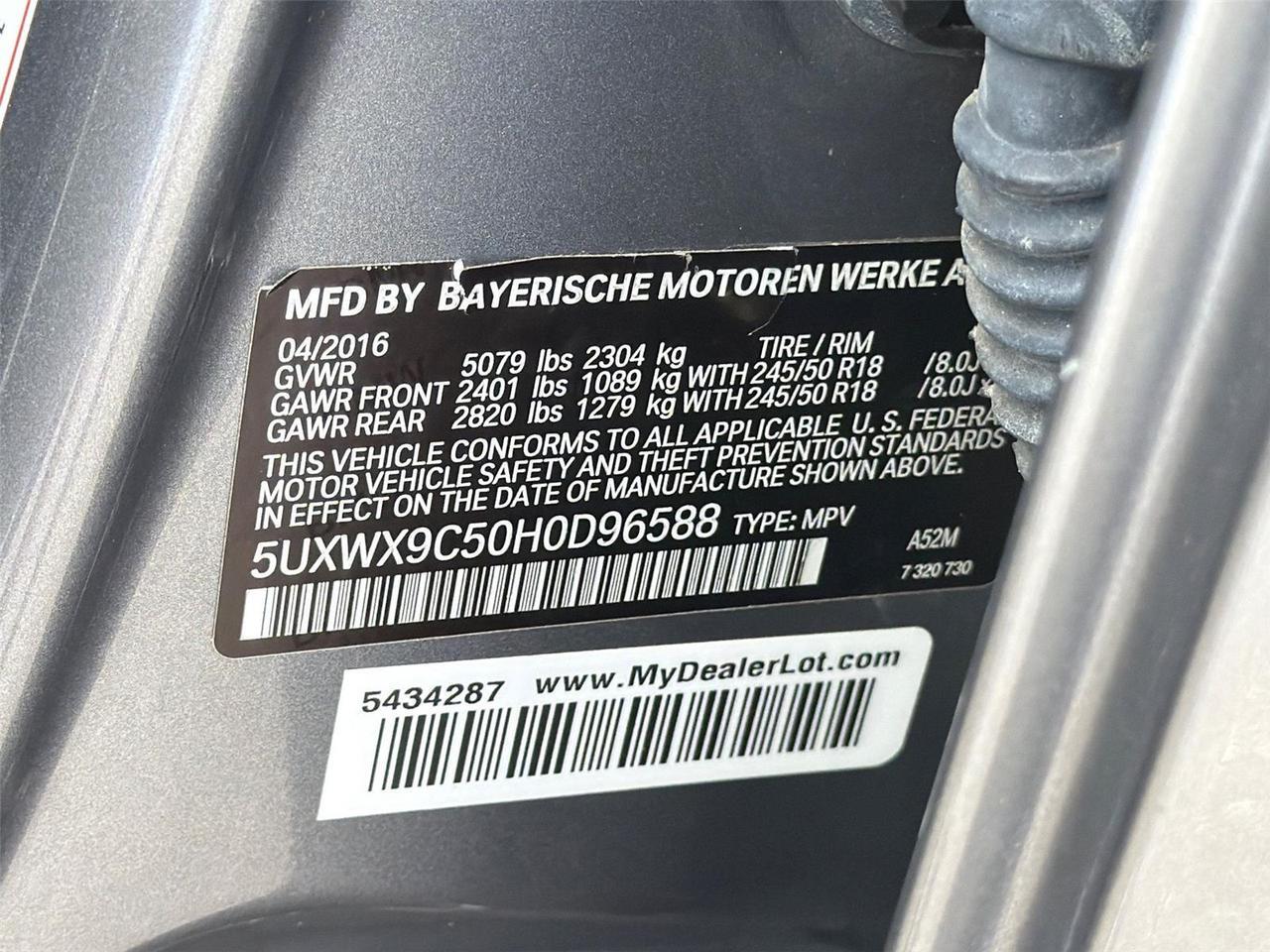 2017 BMW X3 xDrive28i Hagerstown MD