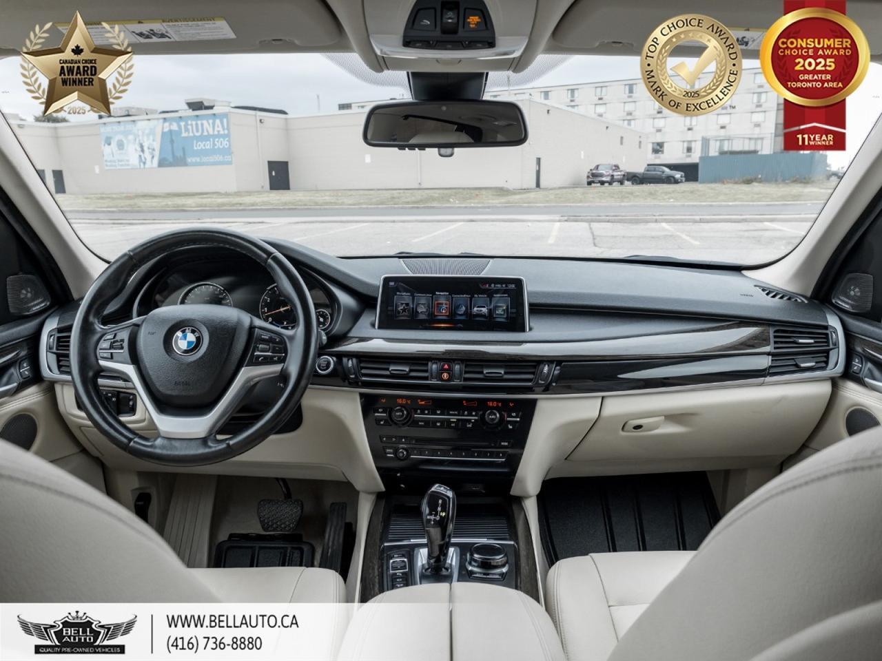2017 BMW X5 xDrive35i | PREMIUM PKG | HUD | PANO ROOF | HARMAN KARDON | WOOD TRIM | RUNNING BOARDS | NO ACCIDENT Toronto ON