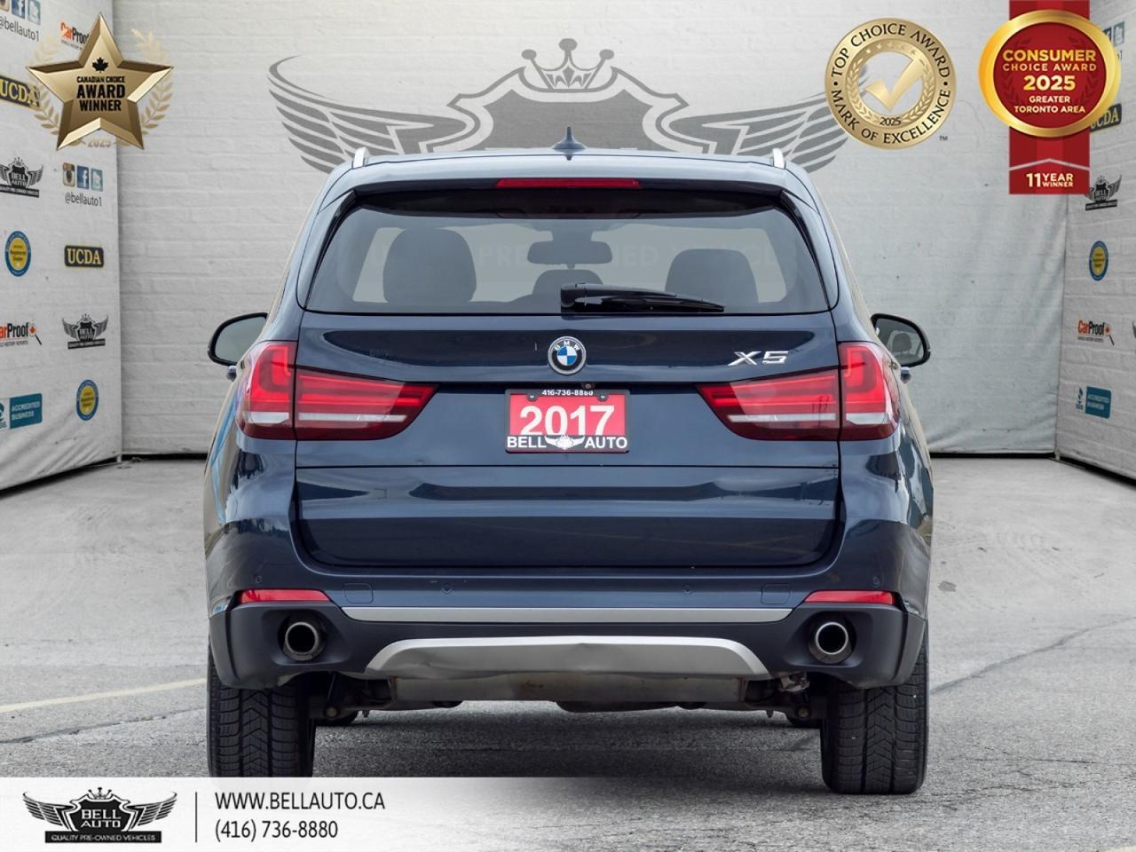 2017 BMW X5 xDrive35i | PREMIUM PKG | HUD | PANO ROOF | HARMAN KARDON | WOOD TRIM | RUNNING BOARDS | NO ACCIDENT Toronto ON