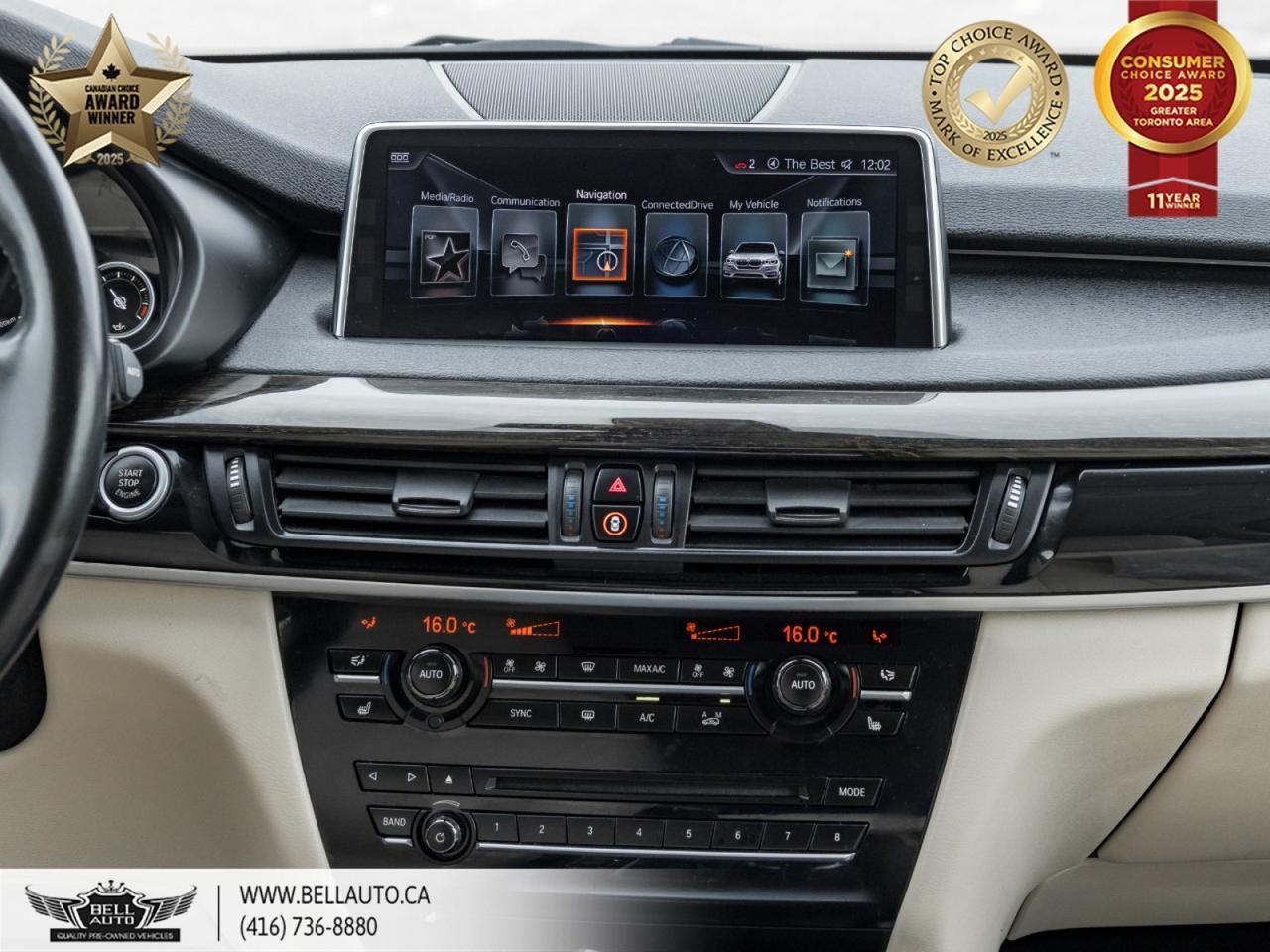 2017 BMW X5 xDrive35i | PREMIUM PKG | HUD | PANO ROOF | HARMAN KARDON | WOOD TRIM | RUNNING BOARDS | NO ACCIDENT Toronto ON