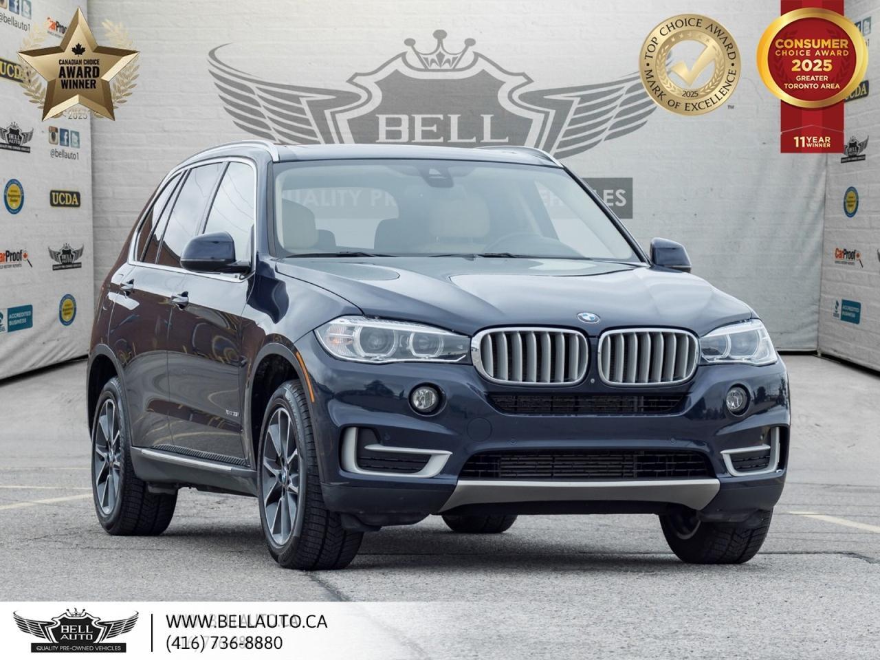 2017 BMW X5 xDrive35i | PREMIUM PKG | HUD | PANO ROOF | HARMAN KARDON | WOOD TRIM | RUNNING BOARDS | NO ACCIDENT Toronto ON