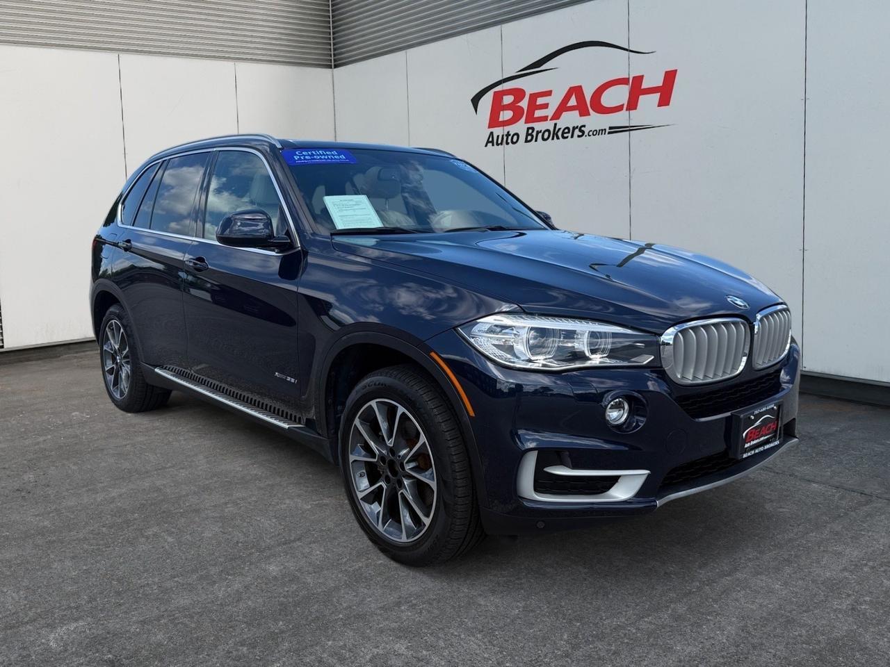 2017 BMW X5 xDrive35i, HEATED SEATS, BLUETOOTH, MOONROOF POWER FOLDING MIRRORS, POWER LIFTGATE, TINTED GLASS, POWER MIRRORS, REMOTE KEYLESS ENTRY, RUNNING BOARDS, CLEAN CARFAX, LOW MILES! Norfolk VA